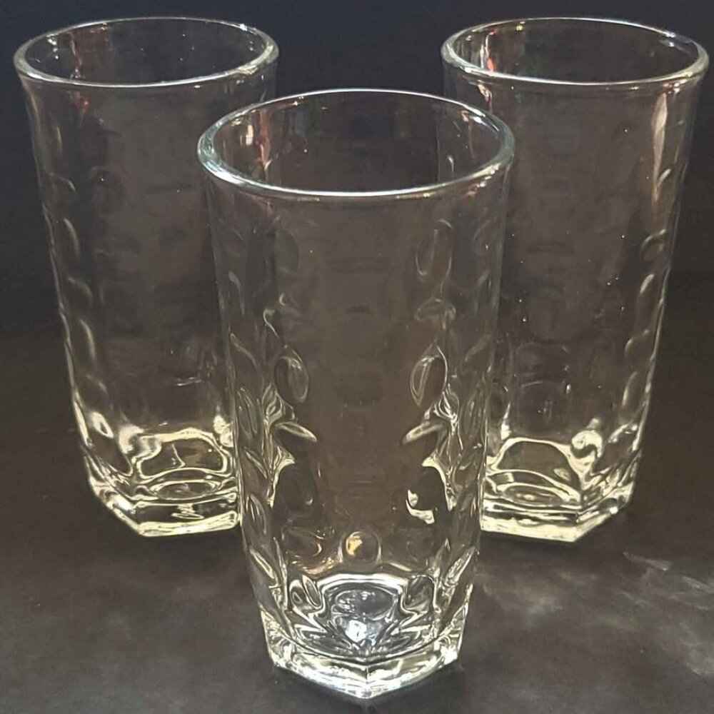 Vintage Crisa Mexican Glassware. Glasses Are Numbered With The Imprint Of Crisa
